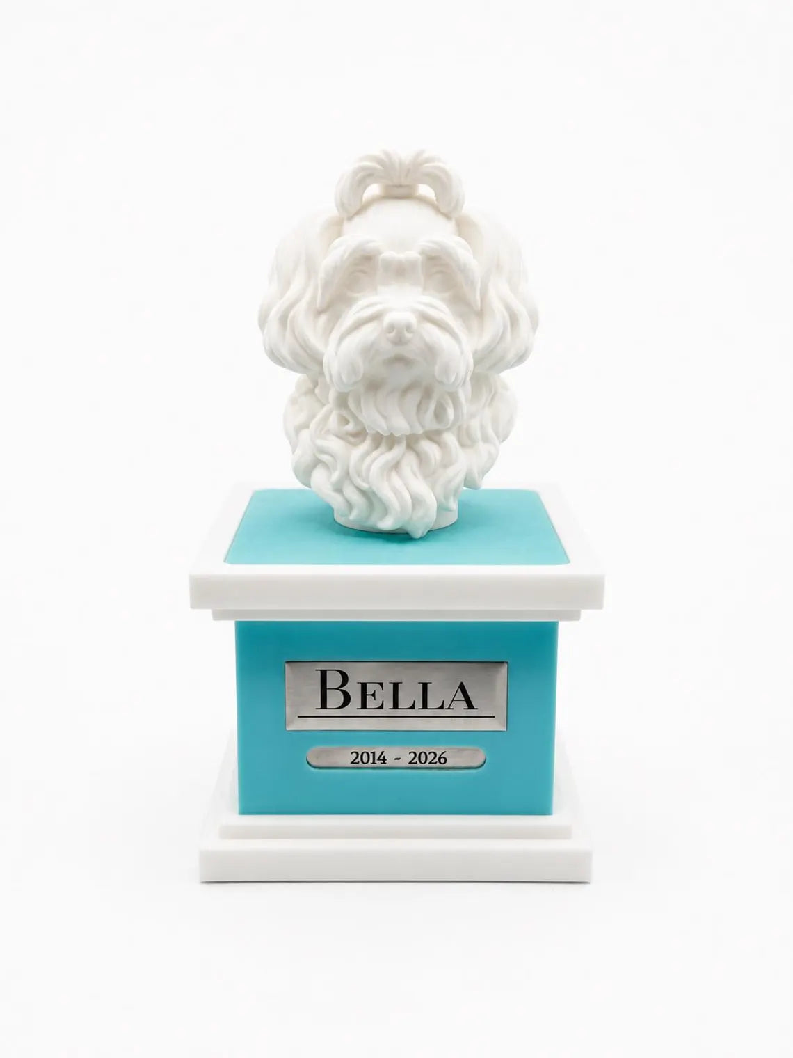 Tiffany & Co. themed Custom 3D Printed Memorial Urn